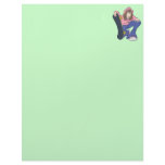Extreme Skater Girl Letterhead Design
