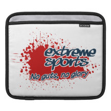 EXTREME SPORTS custom laptop / iPad sleeve