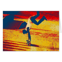 Extreme Sports Freestyle Skateboard Trick Cards