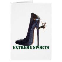 Extreme Sports Shoe Climbing cards
