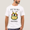 Extreme veggie eater. t-shirts