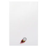 extreme volleball spike design customized stationery
