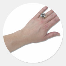 ExtremeEngagementRing081510 Round Sticker