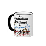 Extremely Naughty Australian Shepherd Coffee Mug