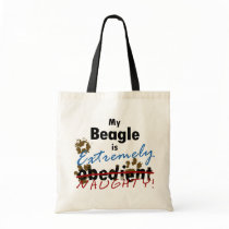 Extremely Naughty Beagle Bag