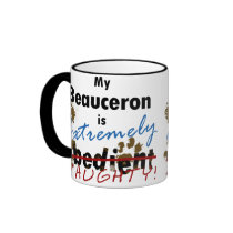Extremely Naughty Beauceron Coffee Mug