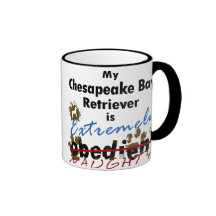 Extremely Naughty Chesapeake Bay Retriever Mugs