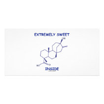 Extremely Sweet Inside (Steviol Molecule) Photo Card