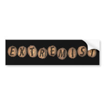 Extremist Nuts bumper stickers