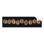 Extremist Nuts bumper stickers