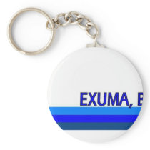 Exuma, Bahamas Keychain
