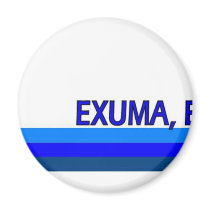 Exuma, Bahamas Magnet