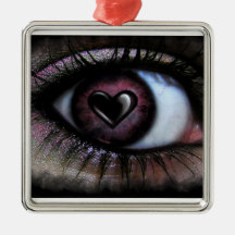 Eye <3 U Ornament