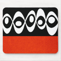 Eye Balls ~ Mousepad/ Abstract Modern Retro Cool