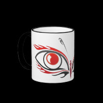 eye butterfly Mug by webunicorn eye butterfly Mug