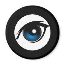 Eye Can See You Magnet by MyOtherPlanet Eye Can See You Magnet