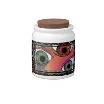 Eye candy candy jars