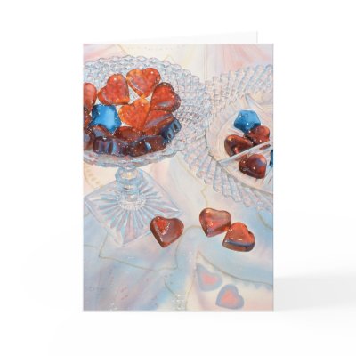 Eye Candy Card by BarbaraBayerArt