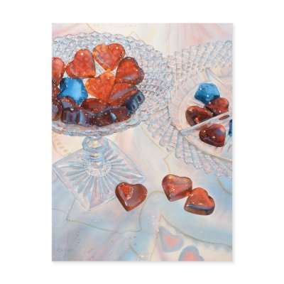 Eye Candy Post Cards by BarbaraBayerArt