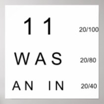 Eye Chart - 911 Truth Print