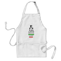 EYE CHART Gifts aprons by gailg1957 EYE CHART Gifts aprons