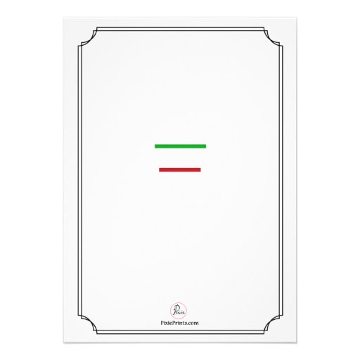 Eye Chart Graduation Invitation