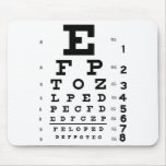 Eye Chart Mouse Pads