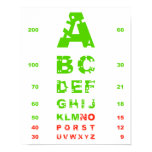 Eye Chart Poster
