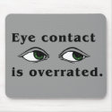 Eye Contact Mousepad by autistart Eye Contact Mousepad