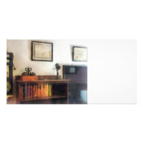 Eye Doctor's Office With Diploma