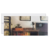 Eye Doctor's Office With Diploma