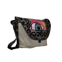 Eye for an eye messenger bags
