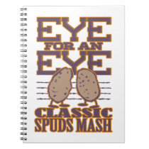 Eye for an Eye Spiral Note Books