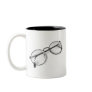 EYE GLASSES IN PENCIL: REALISM: MUG