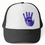 eye hand symbol hats