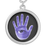 eye hand symbol necklaces