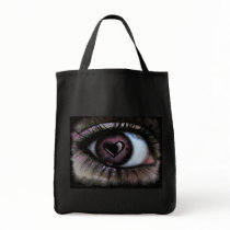 Eye Heart U Tote Canvas Bag