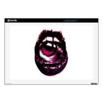 eye in mouth 17" laptop skins