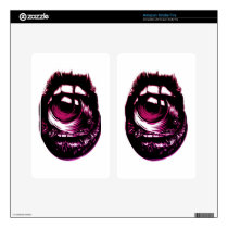 eye in mouth decal for kindle fire