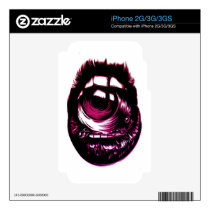 eye in mouth skin for the iPhone 2G