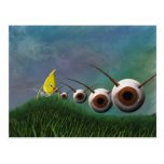 Eye Invaders Postcard