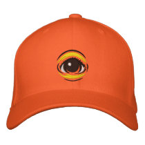 Eye Lidz - Embroidered Flex Fit Hat embroidered hats