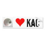 Eye Love KaC Bump Bumper Stickers