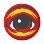 Eye magnet - Red