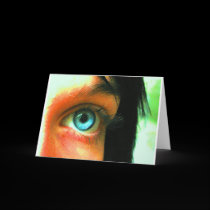 Eye Miss You Greeting Card cards
