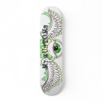 eye, MY KUSTOMS Skate Deck