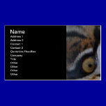 Eye-of-a-tiger412 TIGER PATTERN STRIPES EYE WILD A business cards