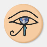 Eye Of Earth Fridge Magnet