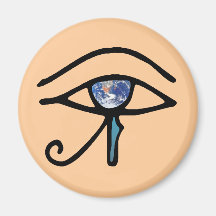 Eye Of Earth Fridge Magnet