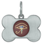 Eye Of Earth gold Pet Name Tags